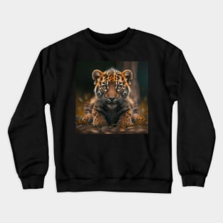 Cute baby Jaguar Crewneck Sweatshirt